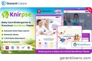 Knirpse – Kindergarten, Shool & Baby Care WordPress Theme