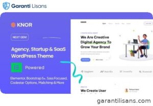 Knor – Digital Agency WordPress Theme