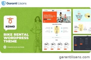 Komo – Bike Rental Shop WordPress Theme