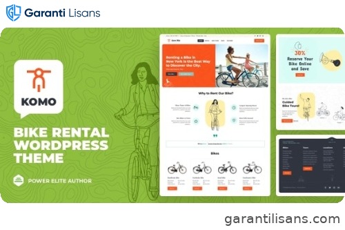 Komo – Bike Rental Shop WordPress Theme