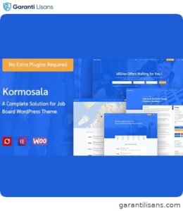 Kormosala – Job Board WordPress Theme