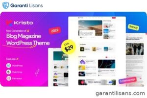 Kristo – Modern Magazine WordPress Theme