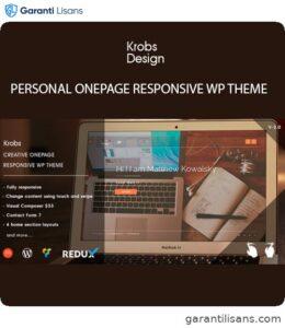 Krobs – Personal Onepage Responsive WP Theme