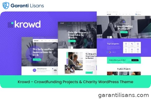 Krowd – Crowdfunding & Charity WordPress Theme