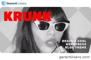 Krunk – Brave & Cool WordPress Blog Theme