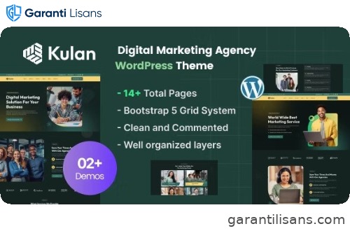 Kulan – Digital Marketing Agency WordPress Theme