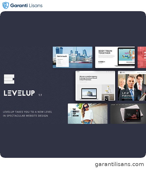LEVELUP – Responsive Creative Multipurpose WordPress Theme