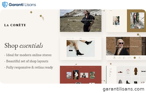 La Comète – Fashion and Clothing Store Theme