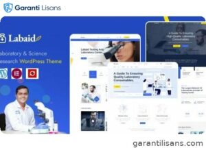 Labaid – Laboratory & Science Research WordPress Theme
