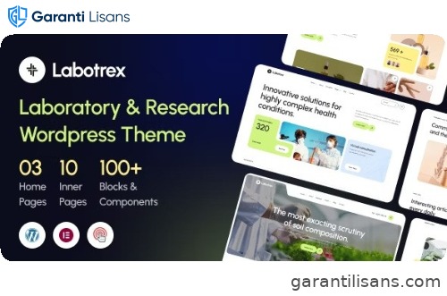 Labotrex – Laboratory & Science Research WordPress Theme