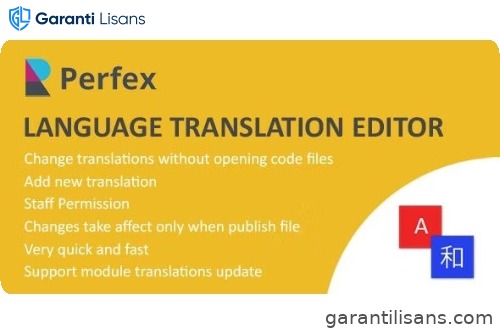 Language Translations for Perfex CRM