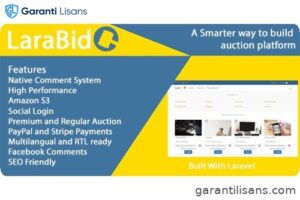 LaraBid – A Laravel PHP Auction Platform
