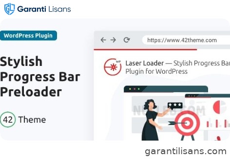 Laser Loader — Stylish Progress Bar Preloader