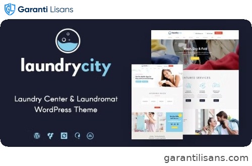 Laundry City | Dry Cleaning Services WordPress Theme
