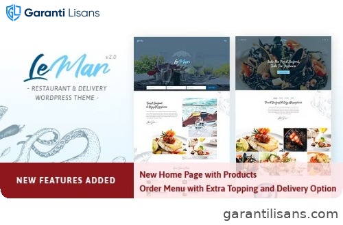 LeMar – Seafood Restaurant WordPress Theme