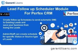 Lead Follow up Scheduler Module for Perfex CRM