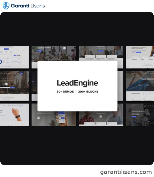 LeadEngine – Multi-Purpose WordPress Theme with Page Builder