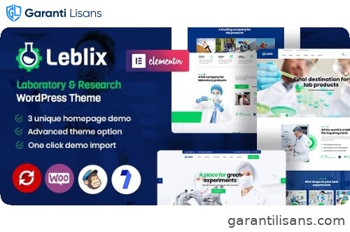 Leblix – Laboratory & Research WordPress Theme