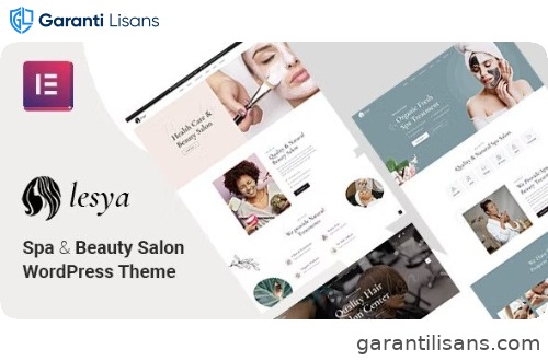 Lesya – Beauty Salon & Spa WordPress Theme