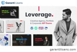 Leverage – Creative Agency & Portfolio WordPress Theme