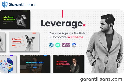 Leverage – Creative Agency & Portfolio WordPress Theme
