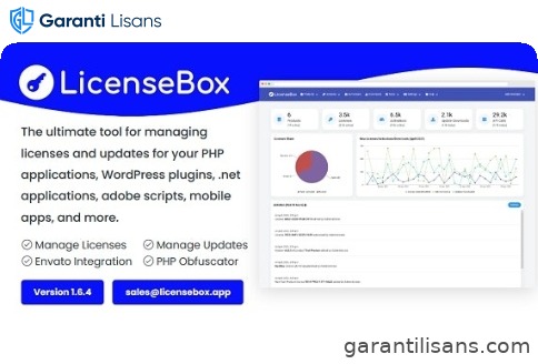 LicenseBox – PHP Licenser and Updates Manager