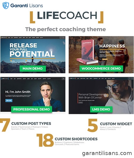 Life Coach WordPress Theme
