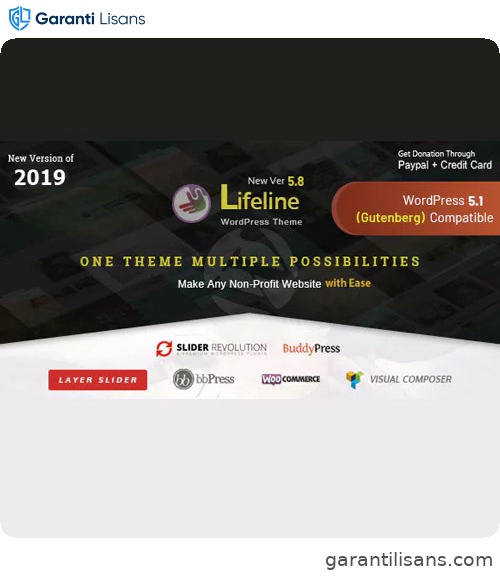 Lifeline – NGO Charity Fund Raising WordPress Theme