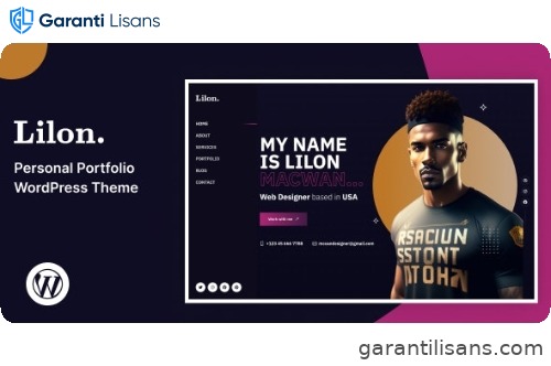 Lilon – Personal Portfolio WordPress Theme