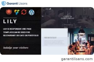 Lily | One Page Restaurant WordPress Theme