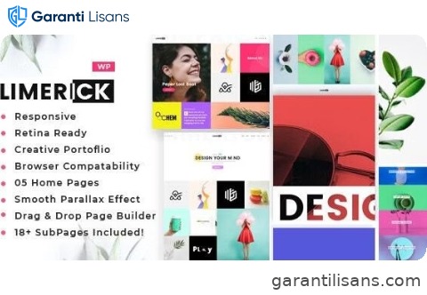 Limerick – A Colorful and Modern Multipurpose Portfolio Theme