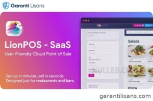 Lion POS – SaaS Point Of Sale Script for Restaurants and Bars with floor plan