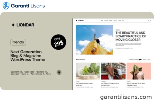 Liondar – Modern Magazine Theme