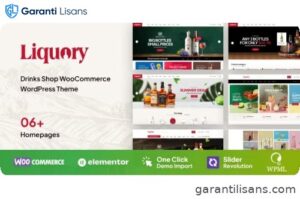 Liquory – Drinks Shop WooCommerce Theme