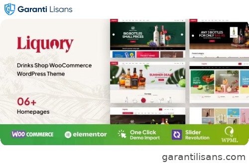 Liquory – Drinks Shop WooCommerce Theme