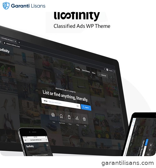 Lisfinity – Classified Ads WordPress Theme