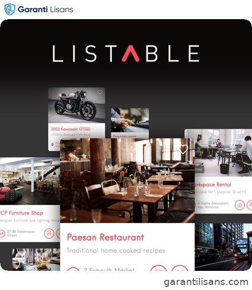 Listable – A Friendly Directory WordPress Theme