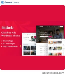 Listbnb – Classified Ads WordPress Theme