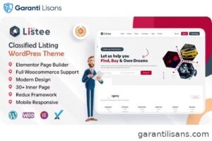 Listee – Classified Ads and Listing Directory WordPress Theme