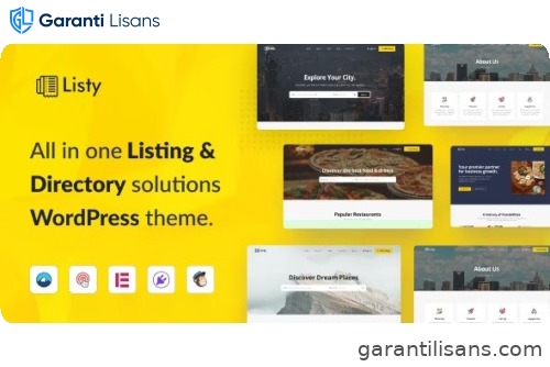 Listy – Listing & Directory Solutions WordPress Theme