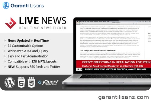 Live News – Real Time News Ticker