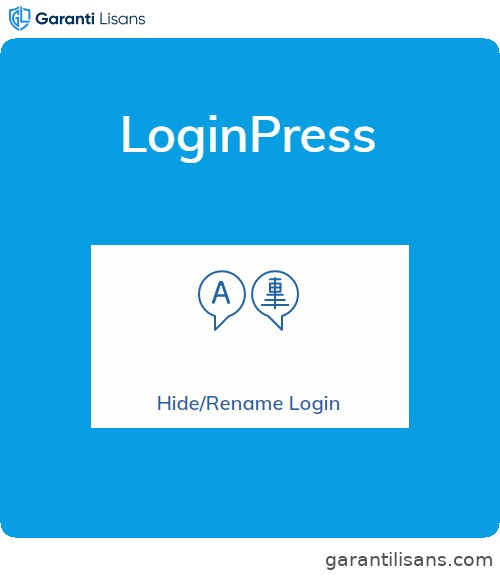 LoginPress Hide Rename Login