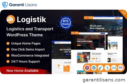 Logistik – Transport & Logistics WordPress Theme