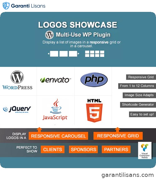 Logos Showcase – Multi-Use Responsive WP Plugin