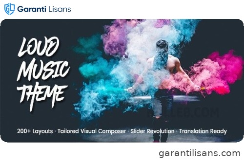 Loud – A Modern WordPress Theme for the Music Industry
