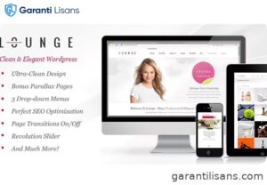 Lounge – Clean Elegant WordPress Theme