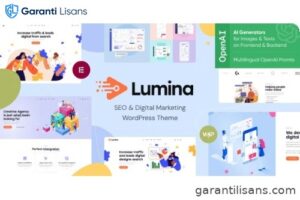 Lumina – Creative Agency WordPress Theme