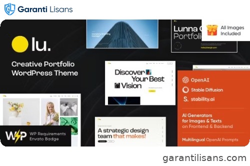 Lunna – Portfolio Theme