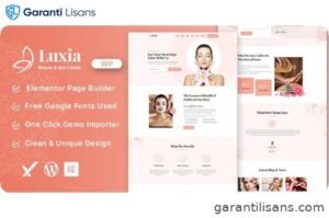 Luxia Beauty & Spa Center WordPress Theme