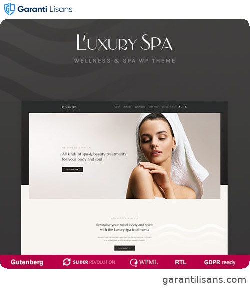 Luxury Spa – Wellness and Beauty WordPress Theme